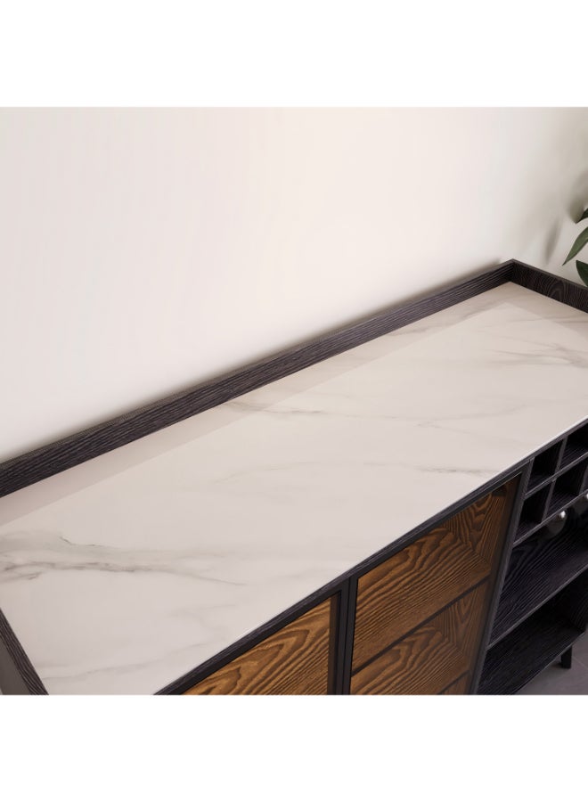 Home Box Marwell Bar Cabinet with Sintered Stone Top - Image 5